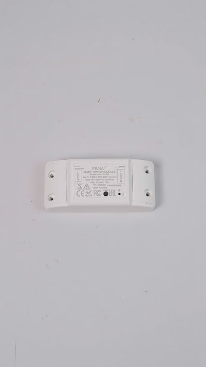 مفتاح الواي فاي الذكي 16A من MOES مع خاصية مراقبة الطاقة تطبيق  tuya -smart life