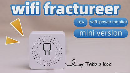 وحدة ريلي ذكية Mini ZigBee 3.0 (16A) للتركيب خلف المفتاح – تعمل مع Tuya/Smart Life وتدعم Alexa وGoogle – تتطلب بوابة ZigBee