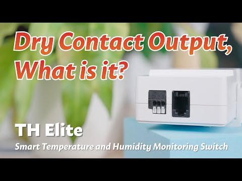 کلیلی زیرەکی سۆنۆف (Sonoff) بۆ چاودێریکردنی پلەی گەرمی و شێ | THR320D