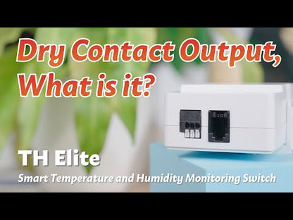 مفتاح سونوف TH Elite الذكي لمراقبة درجة الحرارة والرطوبة | THR320D