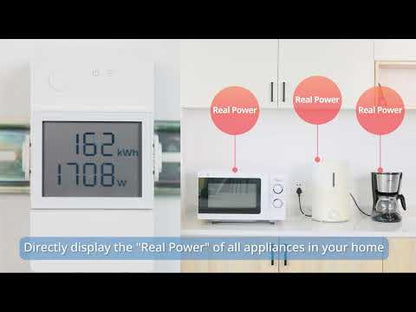 قاطع / سويتش طاقة ذكي WiFi مع شاشة قياس — SONOFF POW Elite 16A
