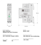 أبعاد ومواصفات BASIC-1GSP لسكة DIN