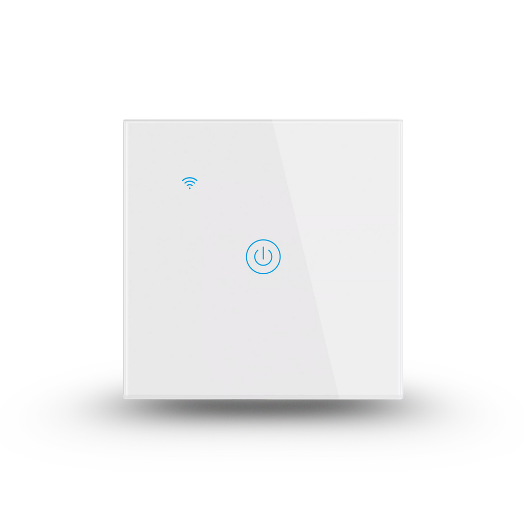 مفتاح جداري ذكي لمس Zigbee 3.0 بزجاج مُقوّى (1/2/3/4 زر) – EU 86mm – يحتاج سلك N – يعمل مع Smart Life/Alexa/Google