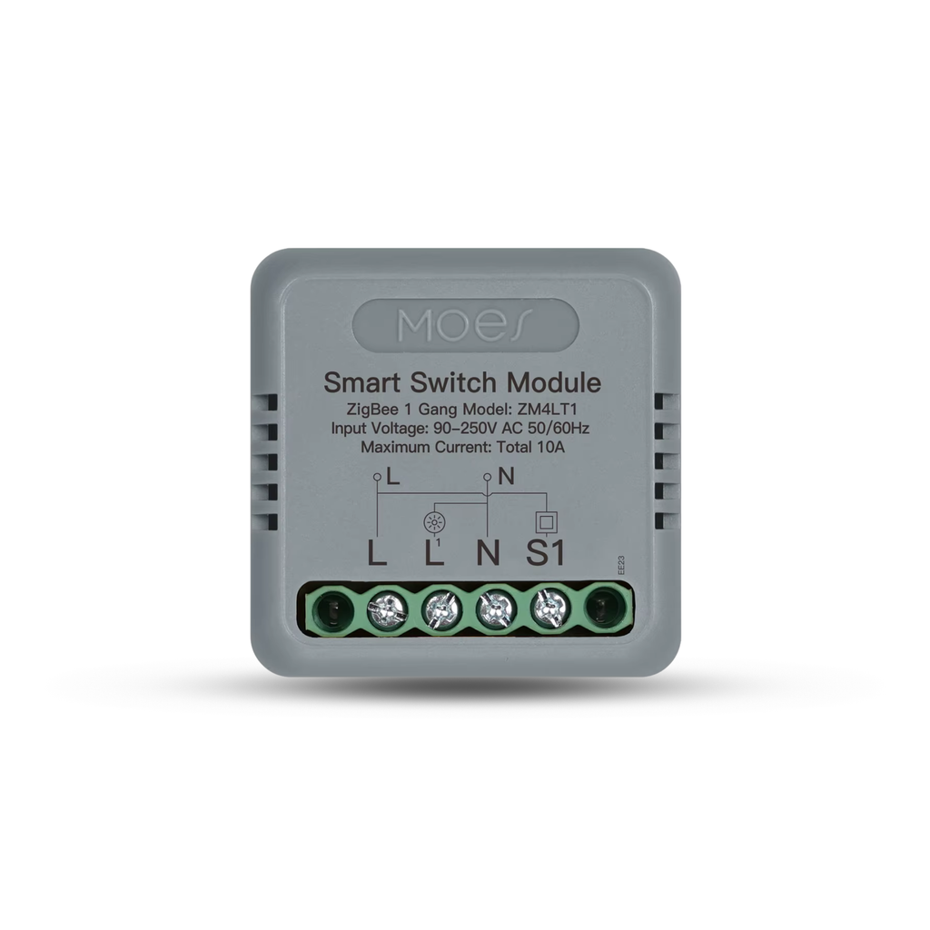وحدة تحكم zigbee الذكية للمفاتيح المخفية تطيبق tuya  | MOES ZigBee Smart Switch Module