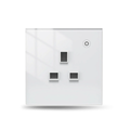 zigbee-smart-socket-uk-16a-white-moes ابيض