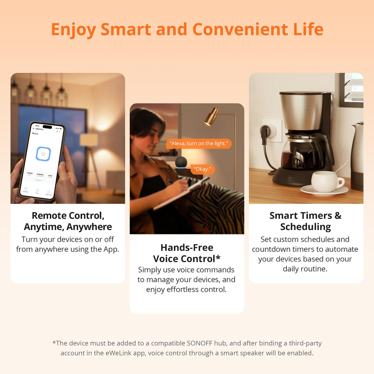 SONOFF iPlug Zigbee Smart Plug | S60 Series (UK Type G)