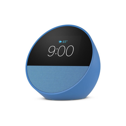 أمازون إيكو سبوت 2024 (Amazon Echo Spot 2024) - منبه ذكي اليكسا بشاشة متطورة وصوت نقي