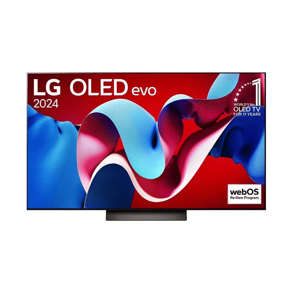 تلفزيون LG OLED evo C4 4K الذكي 55 بوصة - موديل 2024 مع جهاز تحكم AI Magic وتقنية Dolby Vision - OLED55C46LA - SMARTIFY