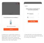 TOSMR1 Wi-Fi pairing in the app — manufacturer guide