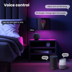 Tuya Matter Smart LED Bulb (WiFi) with E27 Base - Dimmable Color RGB Lighting (2700K-6500K)