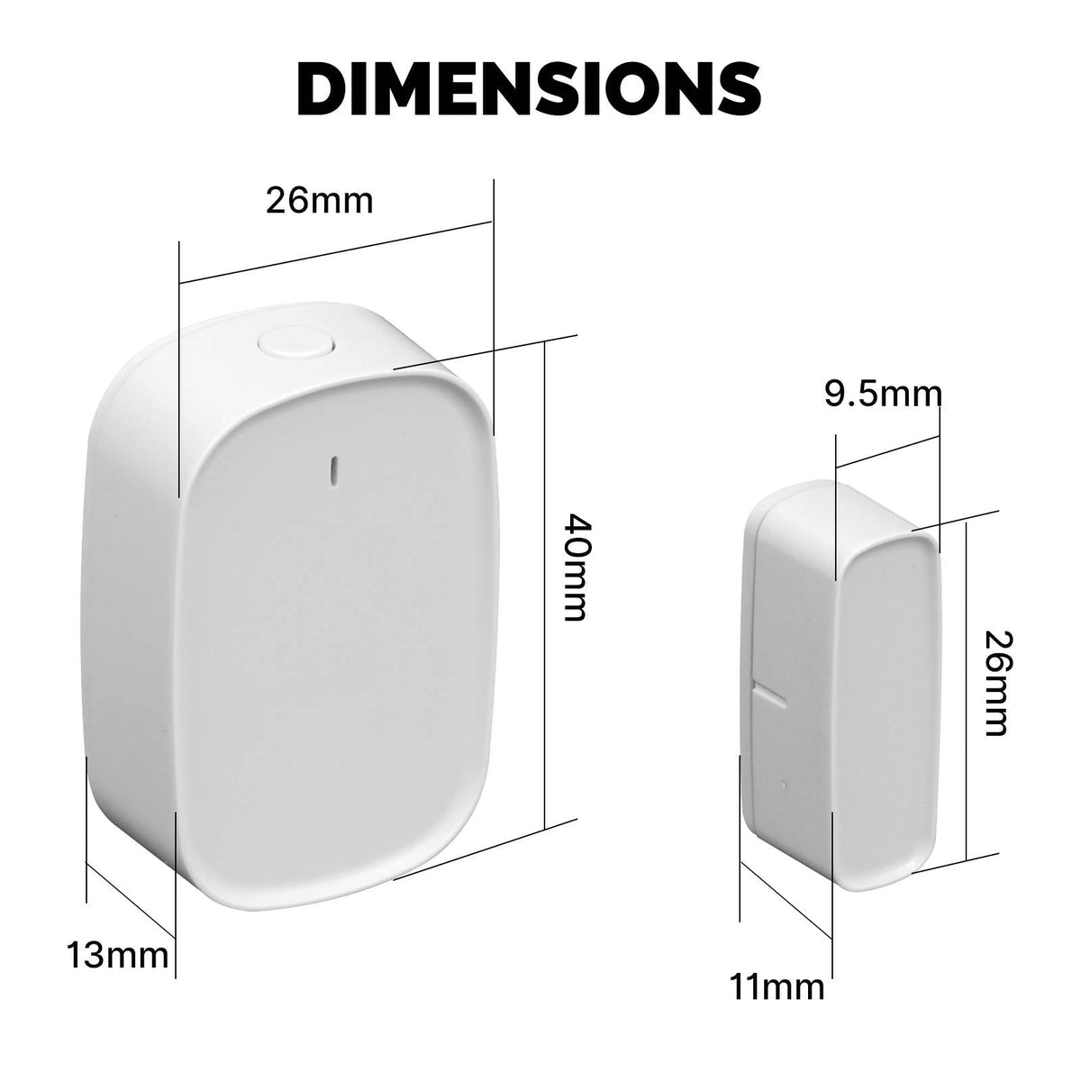 مستشعر الأبواب والنوافذ الذكي Tuya Zigbee من MOES