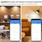16A Smart Plug with Energy Monitoring, WiFi System - Compatible with Tuya and Smart Life