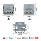 Hidden Smart Dimmer Switch Zigbee System - Tuya/Smart Life App