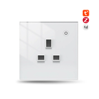 16A Smart Plug with Energy Monitoring, ZIGBEE System - Compatible with Tuya and Smart Life