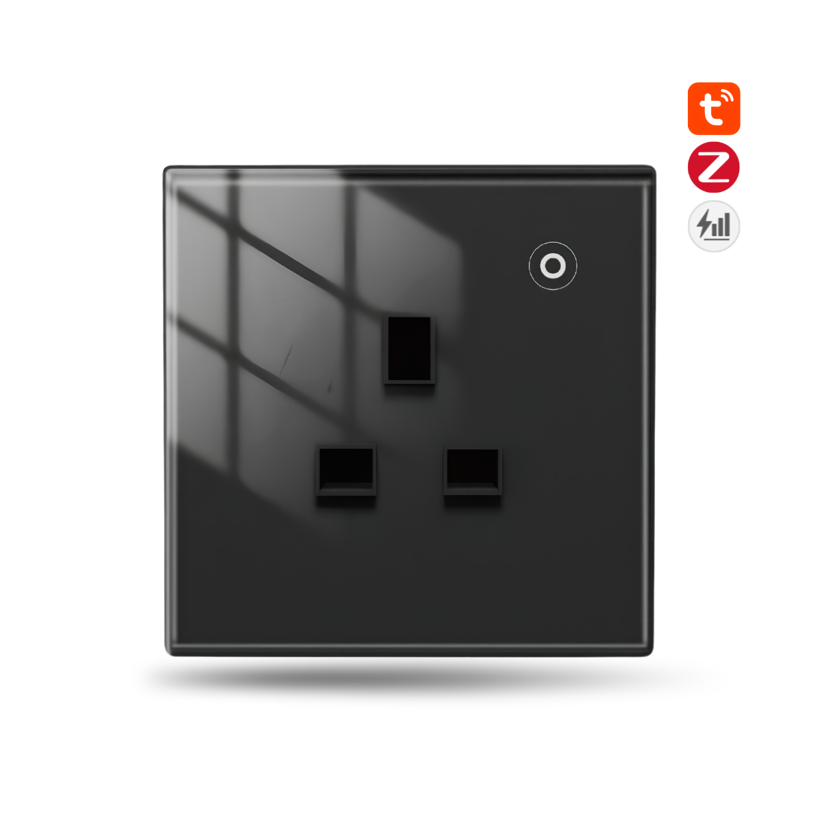 مقبس ذكي 16A  مراقبة طاقة نظام ZIGBEE- متوافق مع Tuya و Smart Life